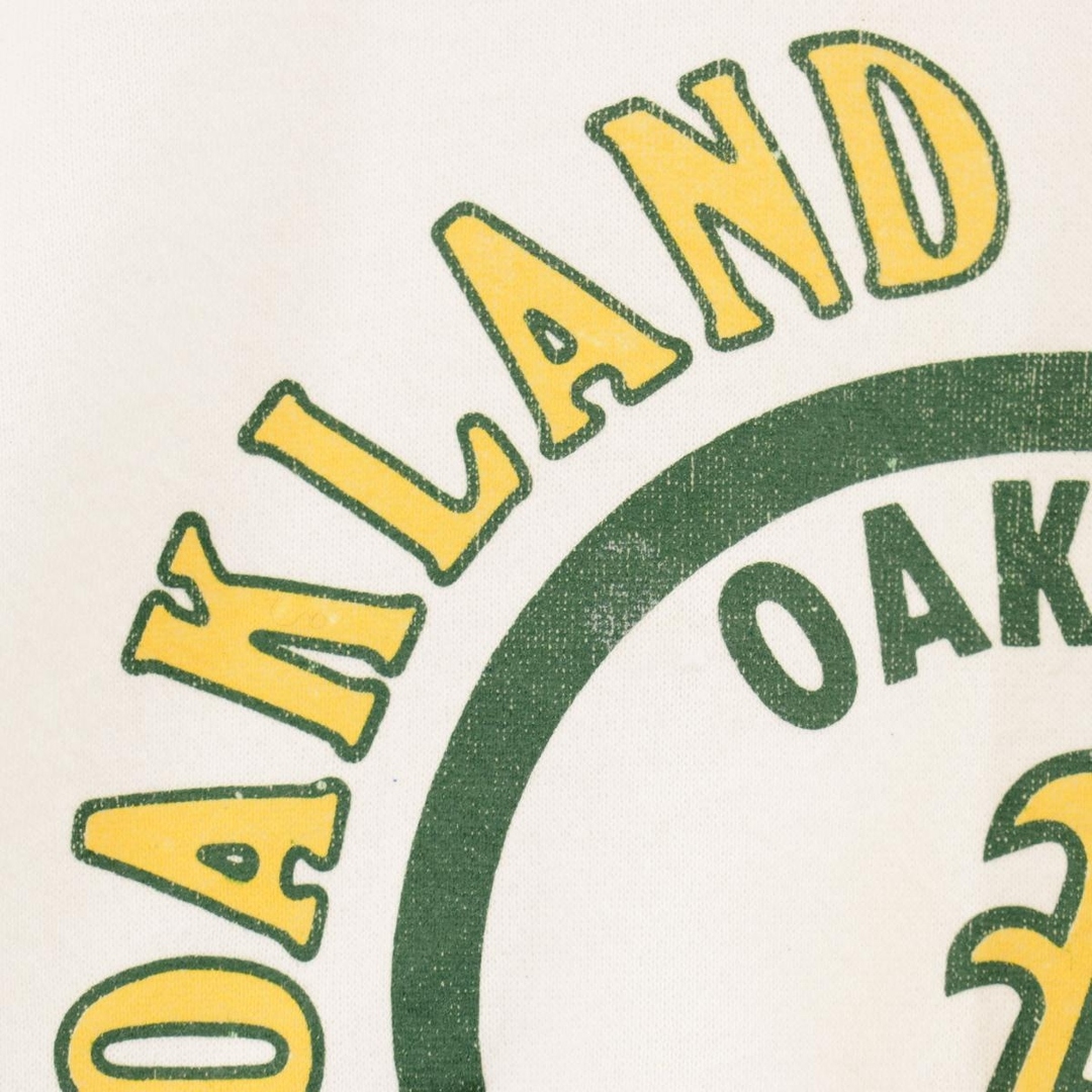 MLB OAKLAND ATHLETICS オークランドアスレチックス プリントスウェットシャツ トレーナー USA製 メンズXL /eaa344288 5