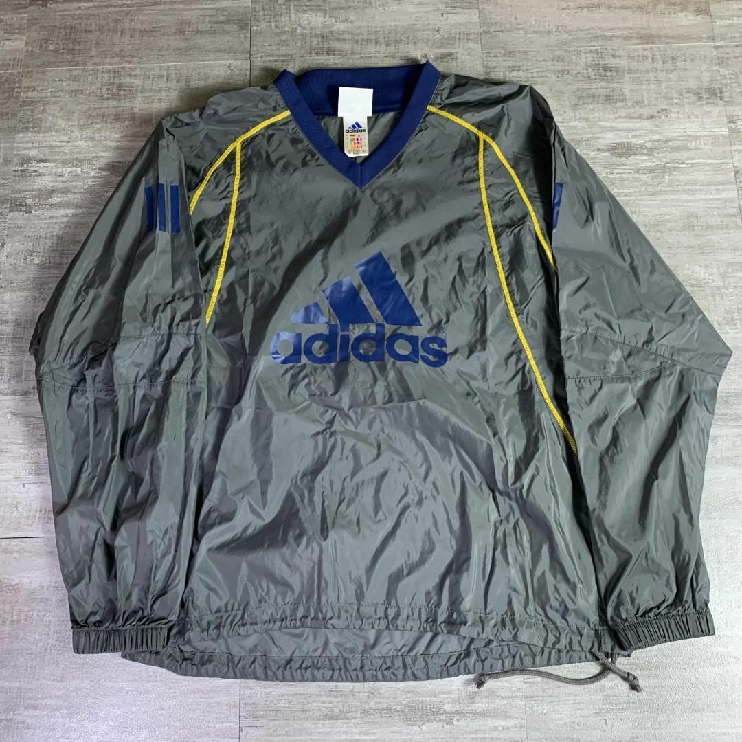 00s adidas デザイン ナイロンジャケット Vintage  Y2K