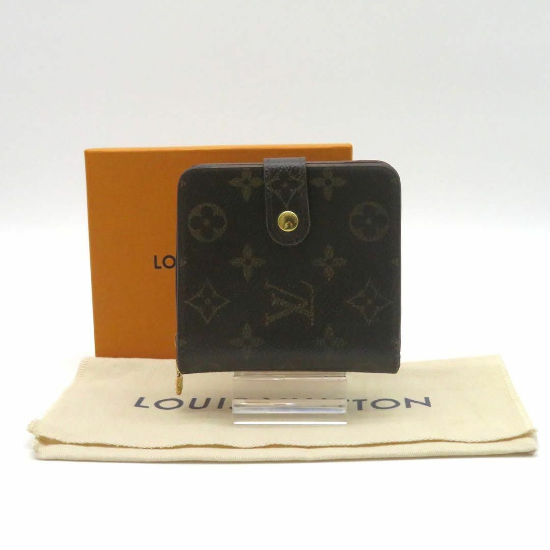 LOUIS VUITTON ルイヴィトン コンパクトジップM61667 折り財布