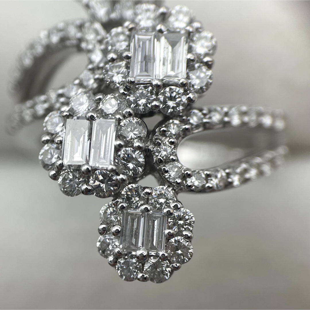k18WG ダイヤ1.5ct リング