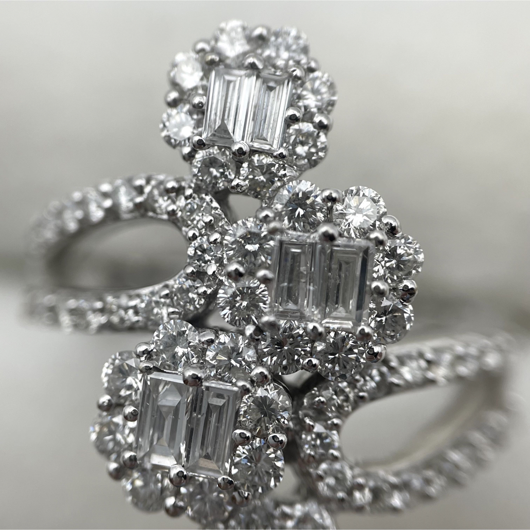 k18WG ダイヤ1.5ct リング