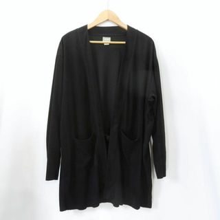 デラックス(DELUXE)の DELUXE CLOTHING FAKE SUEDE CARDIGAN SIZE L D1263(カーディガン)