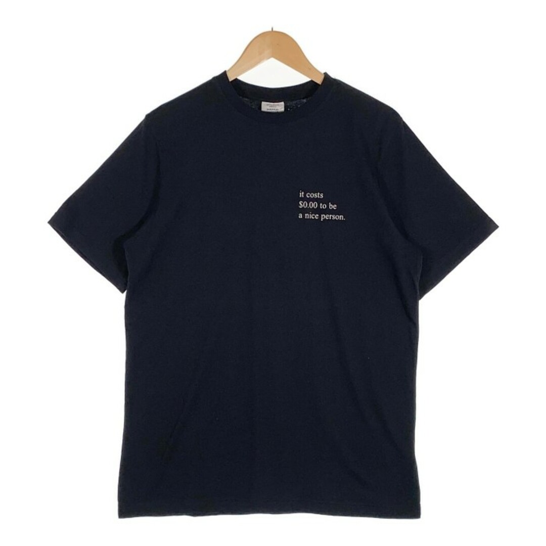 VETEMENTS ヴェトモン 20AW プリント Tシャツ ブラック UAH21TR500-M Size Mメンズ