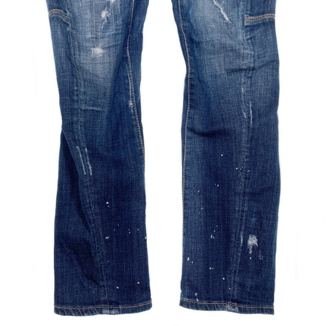 DSQUARED2 ディースクエアード 12SS BIKER JEANS バイカージーンズ デニムパンツ ダメージ加工 S74LA0395