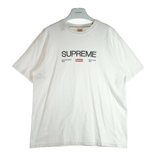 Supreme - ★SUPREME シュプリーム 21AW Est.1994 Tee ロゴ プリント 半袖 Tシャツ ホワイト sizeL