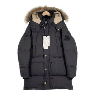 モンクレール(MONCLER)のMONCLER モンクレール 20AW QUILLIMADEC ダウンジャケット コート ラクーンファー ブラック Size 3(ダウンジャケット)