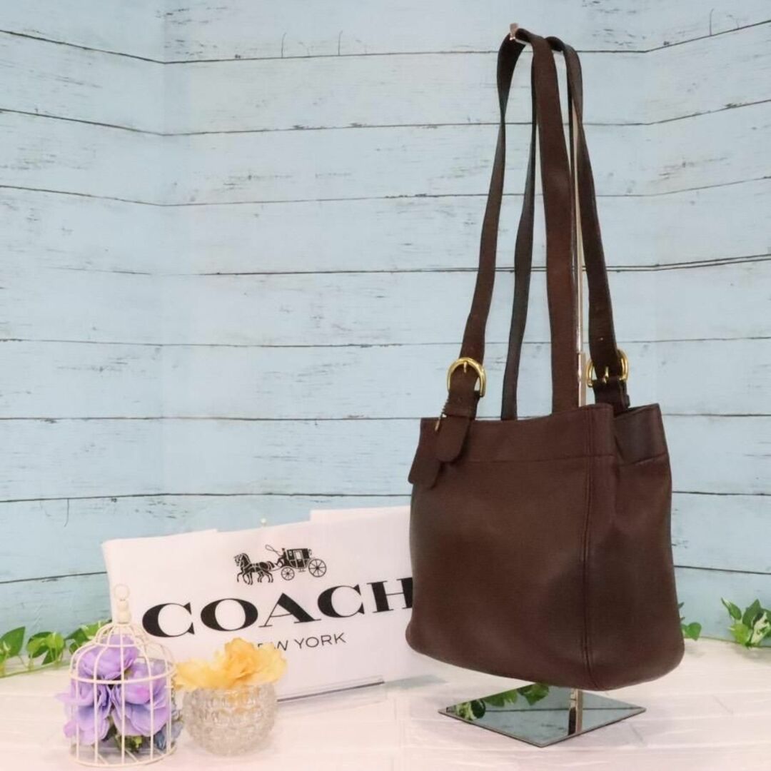 OLD COACH vintage leather bag