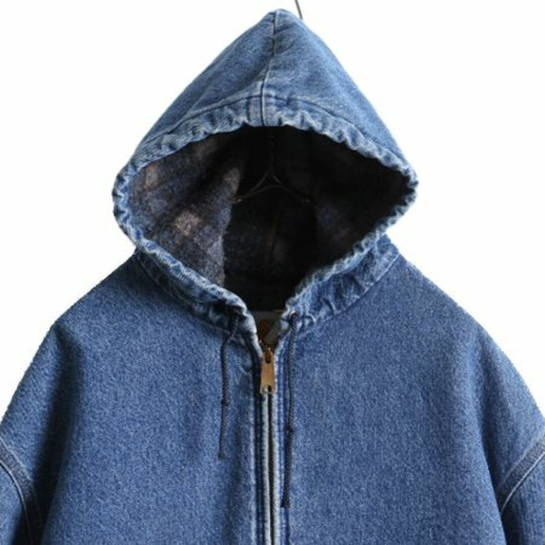 80s 90s カーハート デニム アクティブ ジャケット XL 80s 90s カーハート デニム アクティブ ジャケット XL