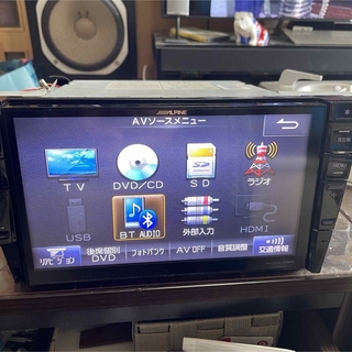 アルパイン(ALPINE)のプリウス　ZVW30　アルパイン　9インチ EX009V 専用パネル(カーナビ/カーテレビ)