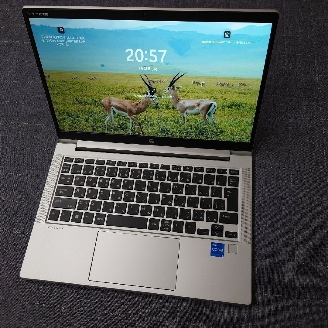 HP(ヒューレットパッカード)の美品 HP Probook 11世代 i5 16GB 512GB 新品SSD スマホ/家電/カメラのPC/タブレット(ノートPC)の商品写真