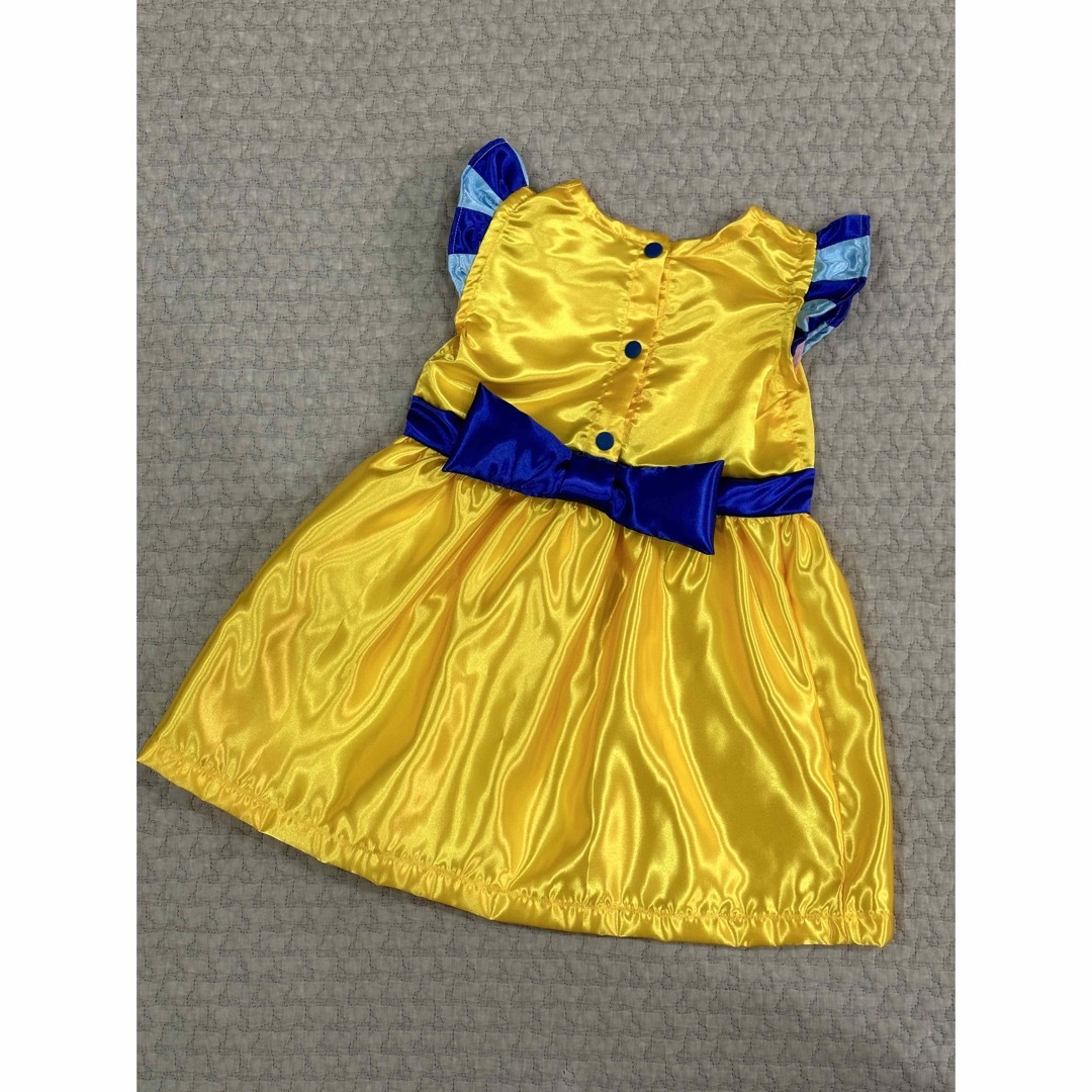 フランダー　ワンピース　サテン生地 キッズ/ベビー/マタニティのキッズ服女の子用(90cm~)(ワンピース)の商品写真