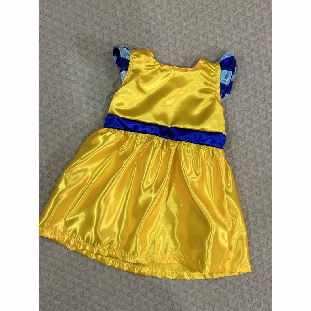 フランダー　ワンピース　サテン生地 キッズ/ベビー/マタニティのキッズ服女の子用(90cm~)(ワンピース)の商品写真