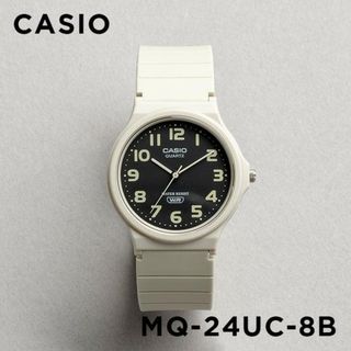 カシオ(CASIO)の【並行輸入品】CASIO STANDARD カシオ スタンダード MQ-24UC-8B 腕時計 時計 ブランド メンズ レディース キッズ 子供 男の子 女の子 チープカシオ チプカシ アナログ ベージュ 海外モデル 送料無料(腕時計(アナログ))