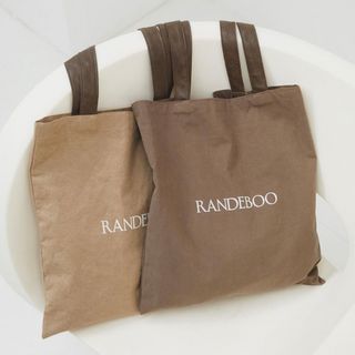 【美品】Randeboo トートバッグ ブラウン