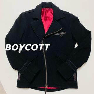 BOYCOTT - BOYCOTT　ボイコット　ライダースジャケット　ジャケット　ブラック