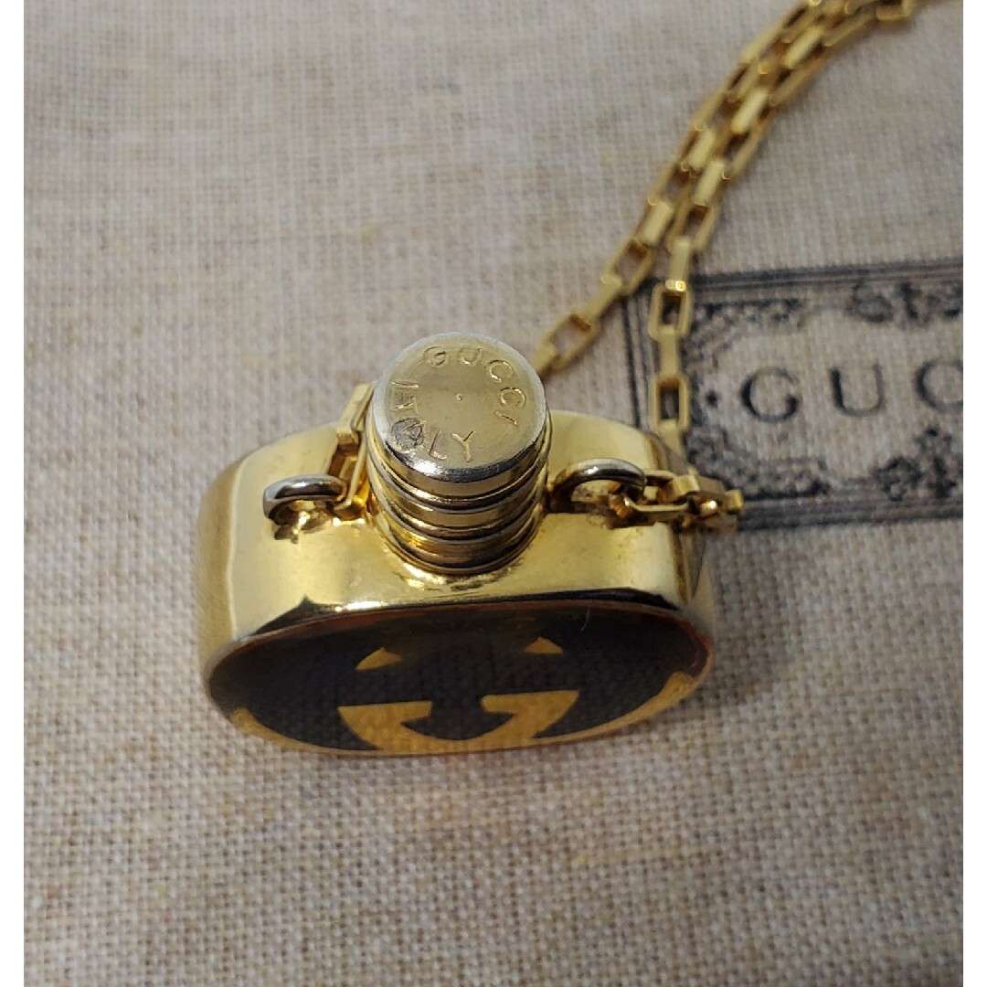 GUCCI - 【超レア廃盤美品】OLD GUCCI 香水ケース ロング GUCCI - 【超レア廃盤美品】OLD GUCCI 香水ケース ロング