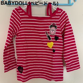 ベビードール(BABYDOLL)のBABYDOLL ベビードール 肩ストラップ ロンT Tシャツ 女の子 110(Tシャツ/カットソー)