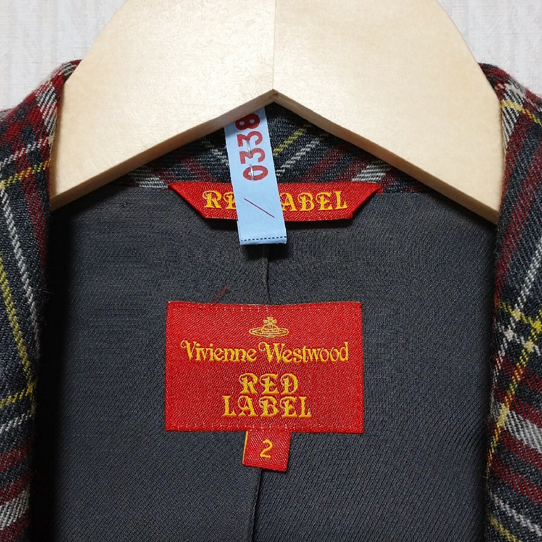 Vivienne Westwood タータンチェック ラブジャケット