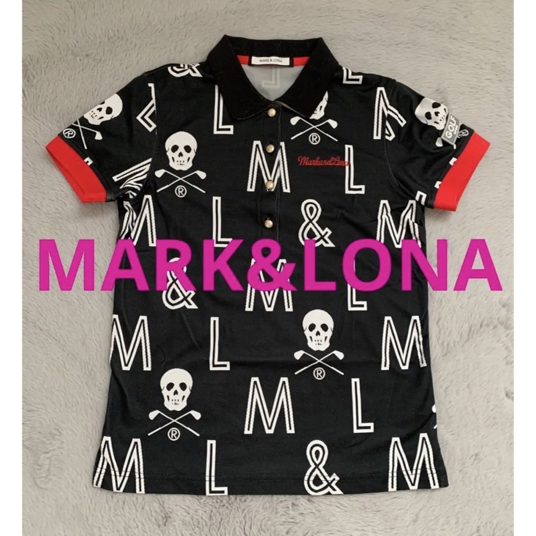 MARK&LONA - 【美品】マークアンドロナ ゴルフウェア レディース 半袖