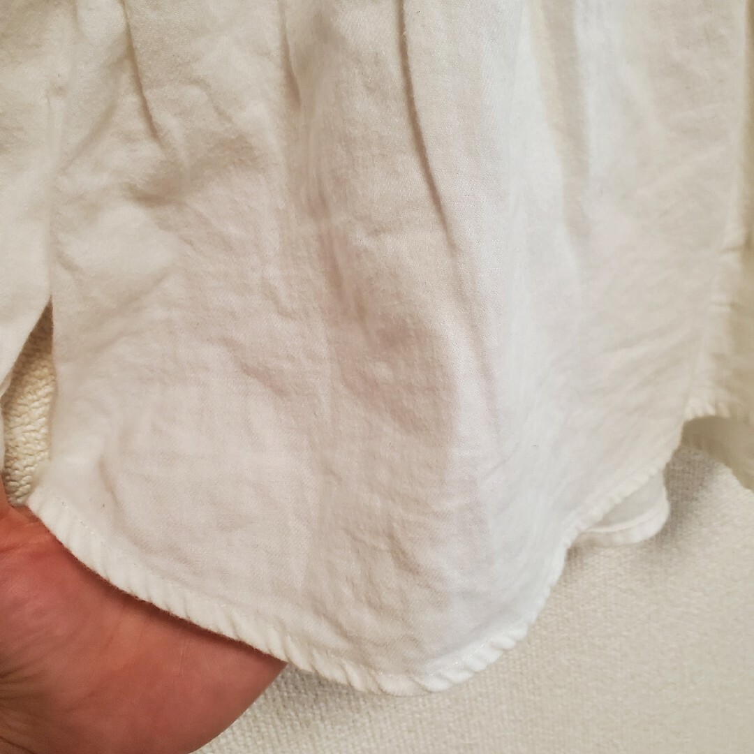 しまむら(シマムラ)のドッキングチュニックシャツ ドッキングシャツ ドッキングトップスドッキングニット レディースのトップス(シャツ/ブラウス(長袖/七分))の商品写真