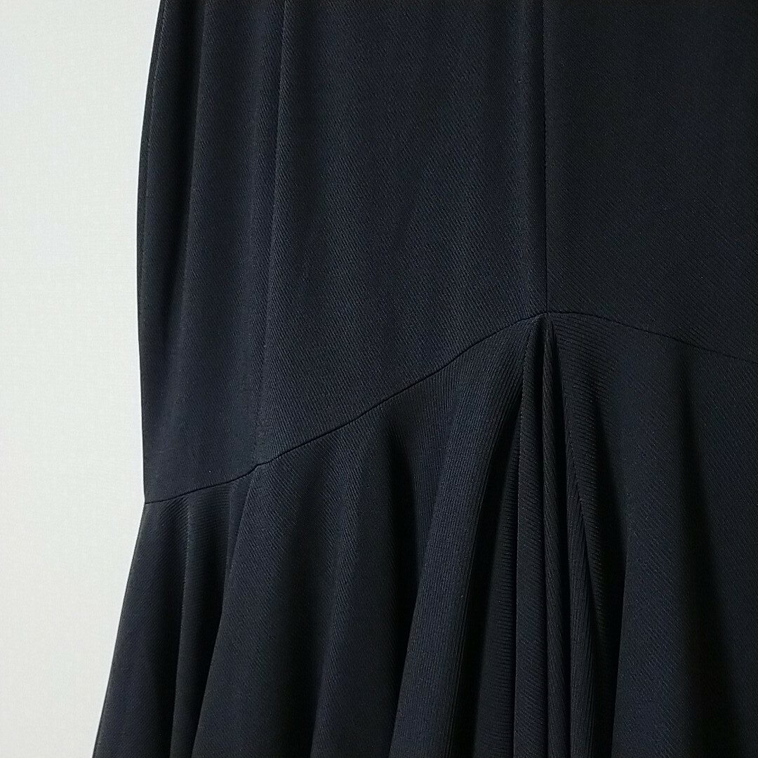 極美品　スナイデル　ハイウエストヘムボリュームスカート　マーメイド　上品　黒　S 3