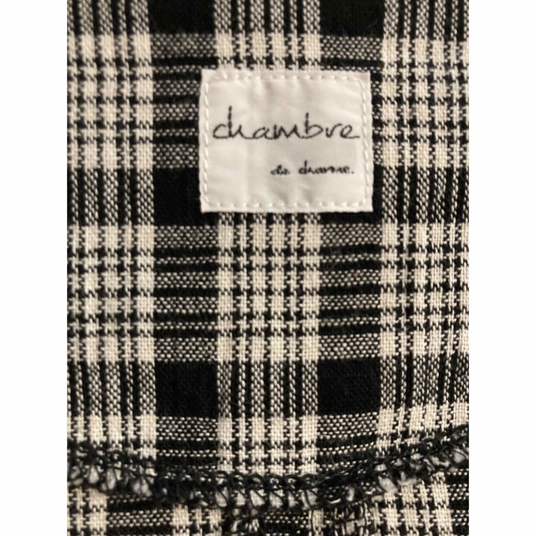 chambre de charme チェック セットアップ シャツ パンツ