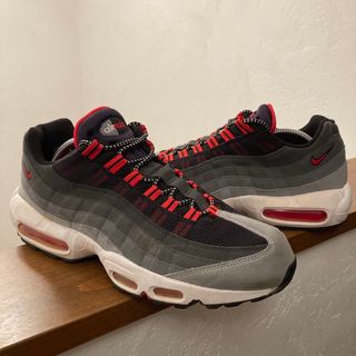 ナイキ(NIKE)の【レア】NIKE AIR MAX 95 限定カラー　レッド　グレー　28.5㎝(スニーカー)