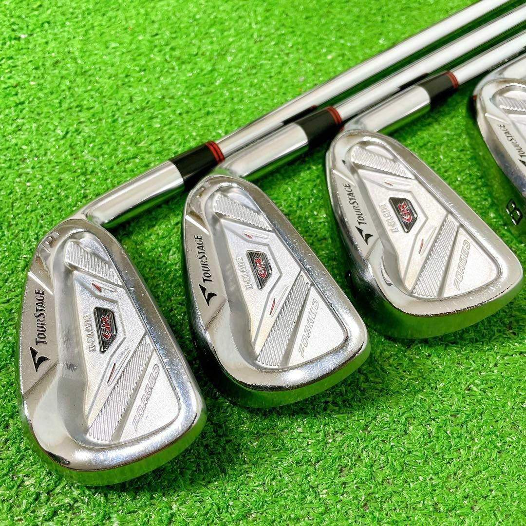 1356【名器】ツアーステージ X-BLADE GR FORGED アイアン6本 - クラブ