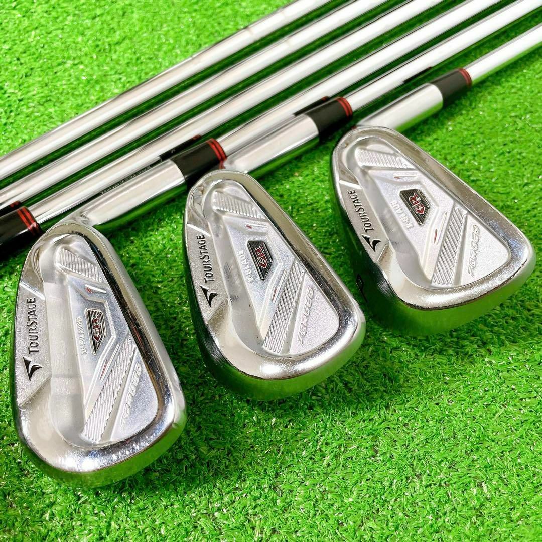 TOURSTAGE X-BLADE GR FORGED アイアンセット 男性用