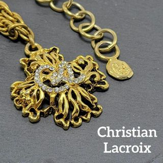 希少 ヴィンテージ CHRISTIAN LACROIX ペンダントトップ