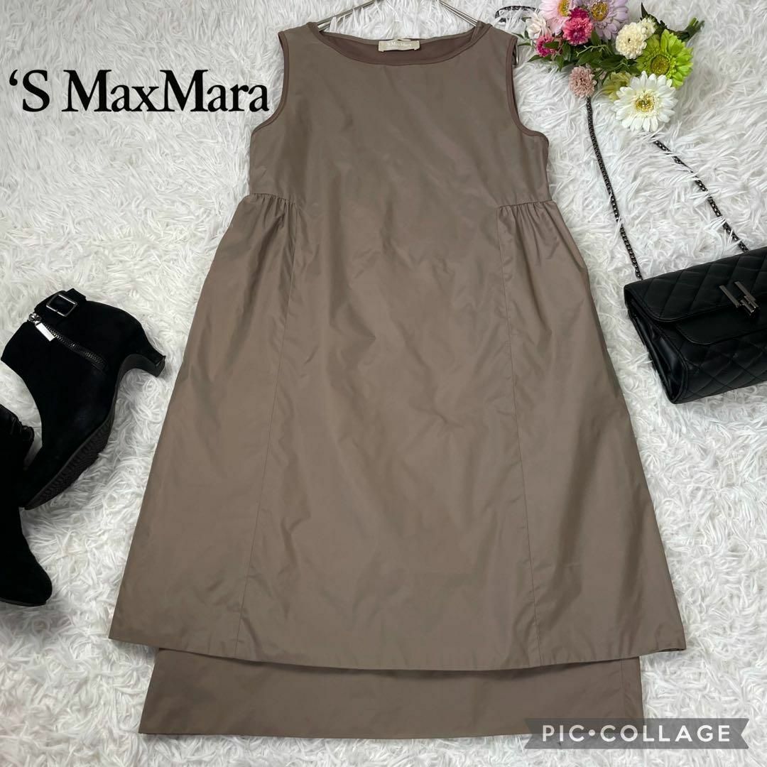 美品　S MaxMara エスマックスマーラ　ワンピース