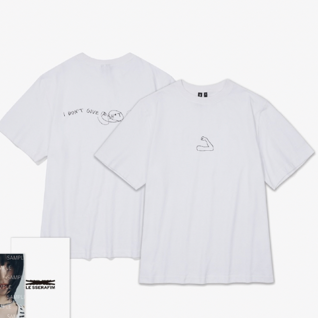 LE SSERAFIM S/S T-SHIRTS （WT_M）tシャツ ホワイト 1