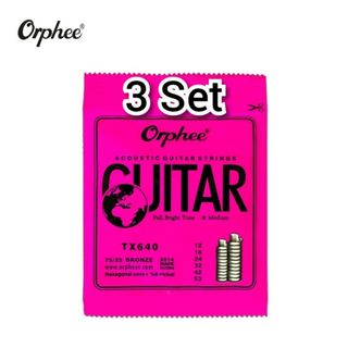 Orphee アコースティック弦 12-53 3セット(弦)