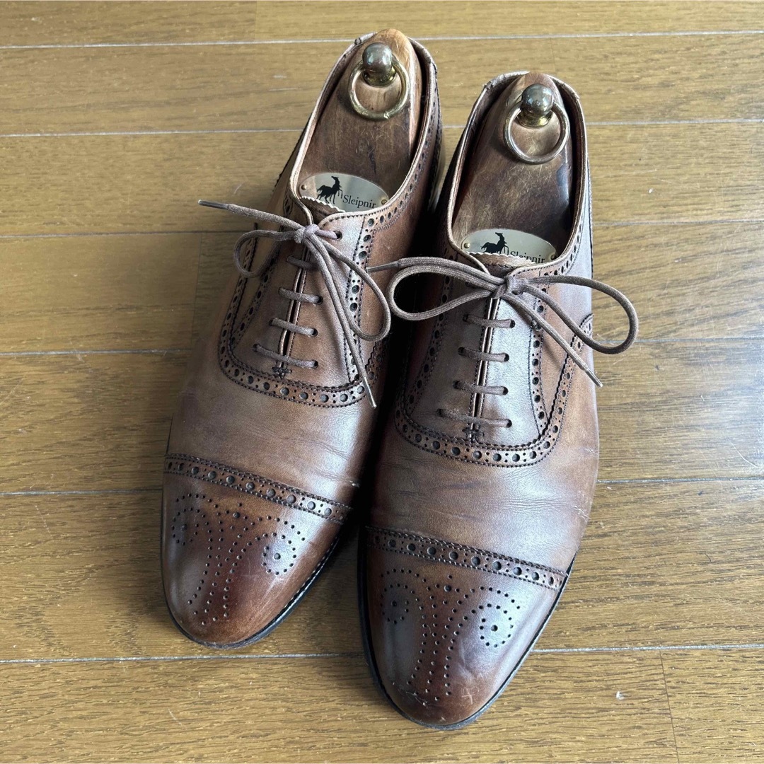 Crockett&Jones   .CROCKETT&JONES COVENTRY セミブローグ 7.5Eの