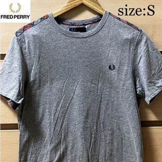 フレッドペリー(FRED PERRY)のにゅう様専用フレッドペリー　FRED PERRY 半袖Tシャツ　グレー　Sサイズ(Tシャツ/カットソー(半袖/袖なし))