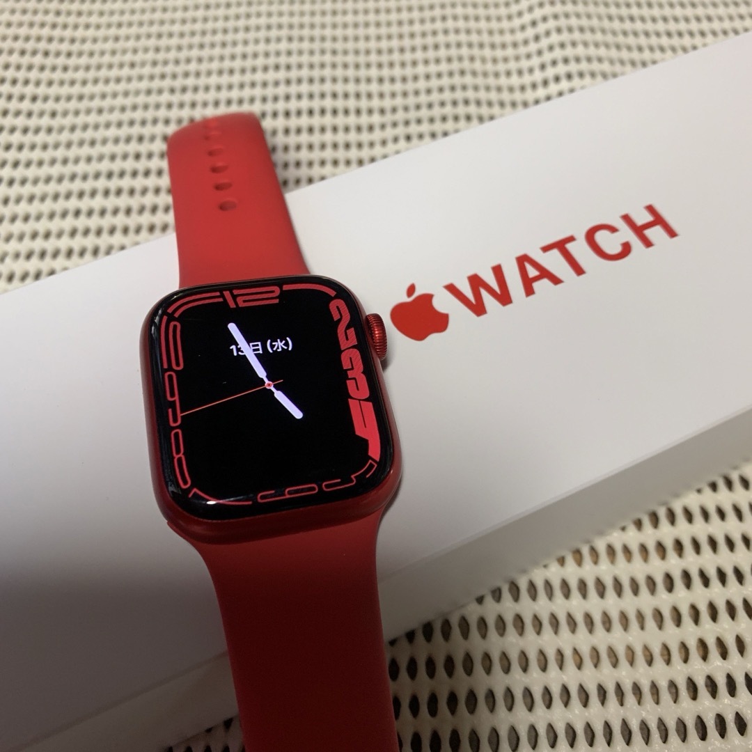 Apple Watch Series 8 GPSモデル 41mm RED - その他