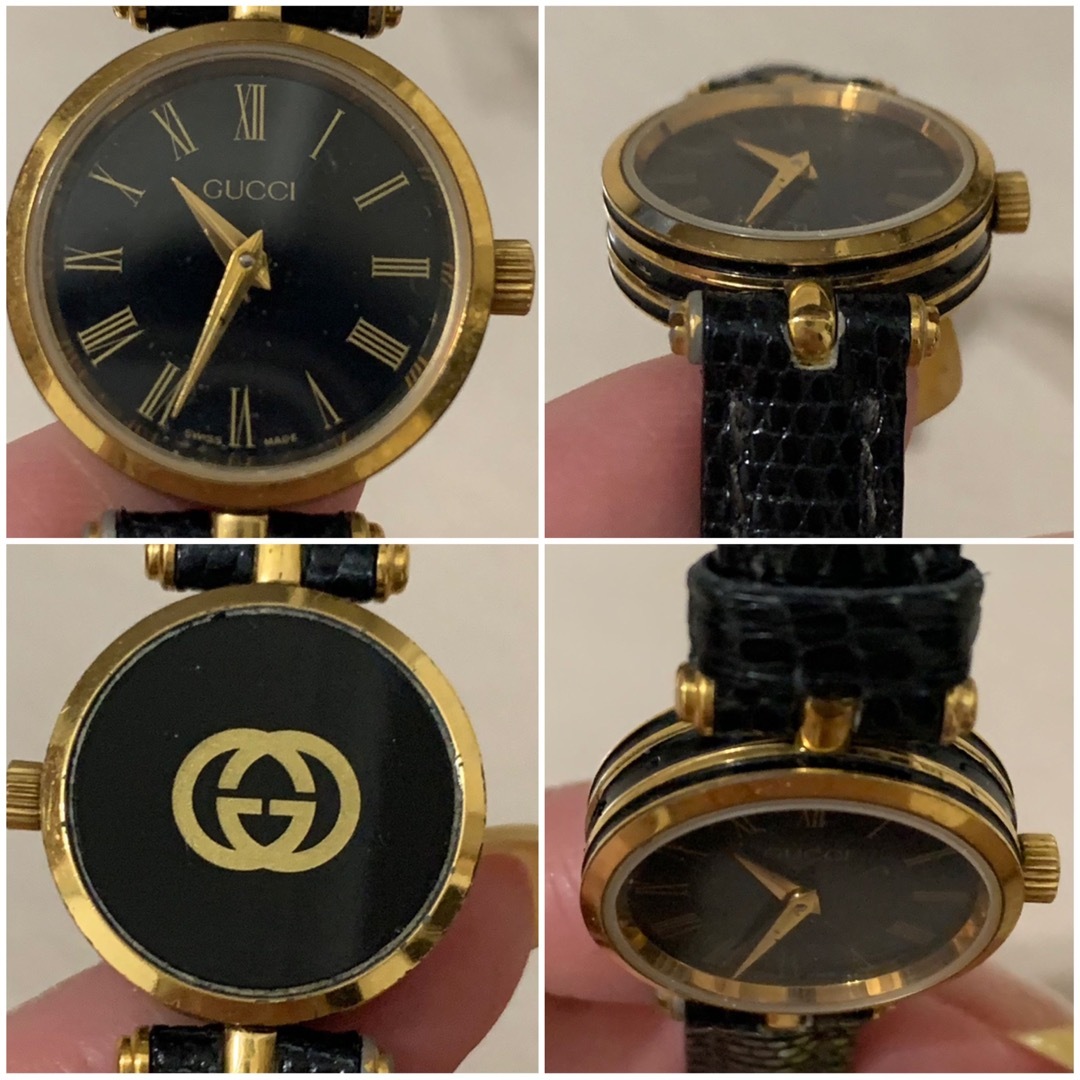 【稼働品】GUCCI◆シェリーライン レディースウォッチ
