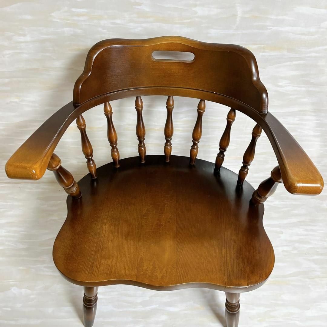 飛騨産業 キツツキ ウィンザーチェア 肘掛けあり　椅子　イス ビンテージ 木製