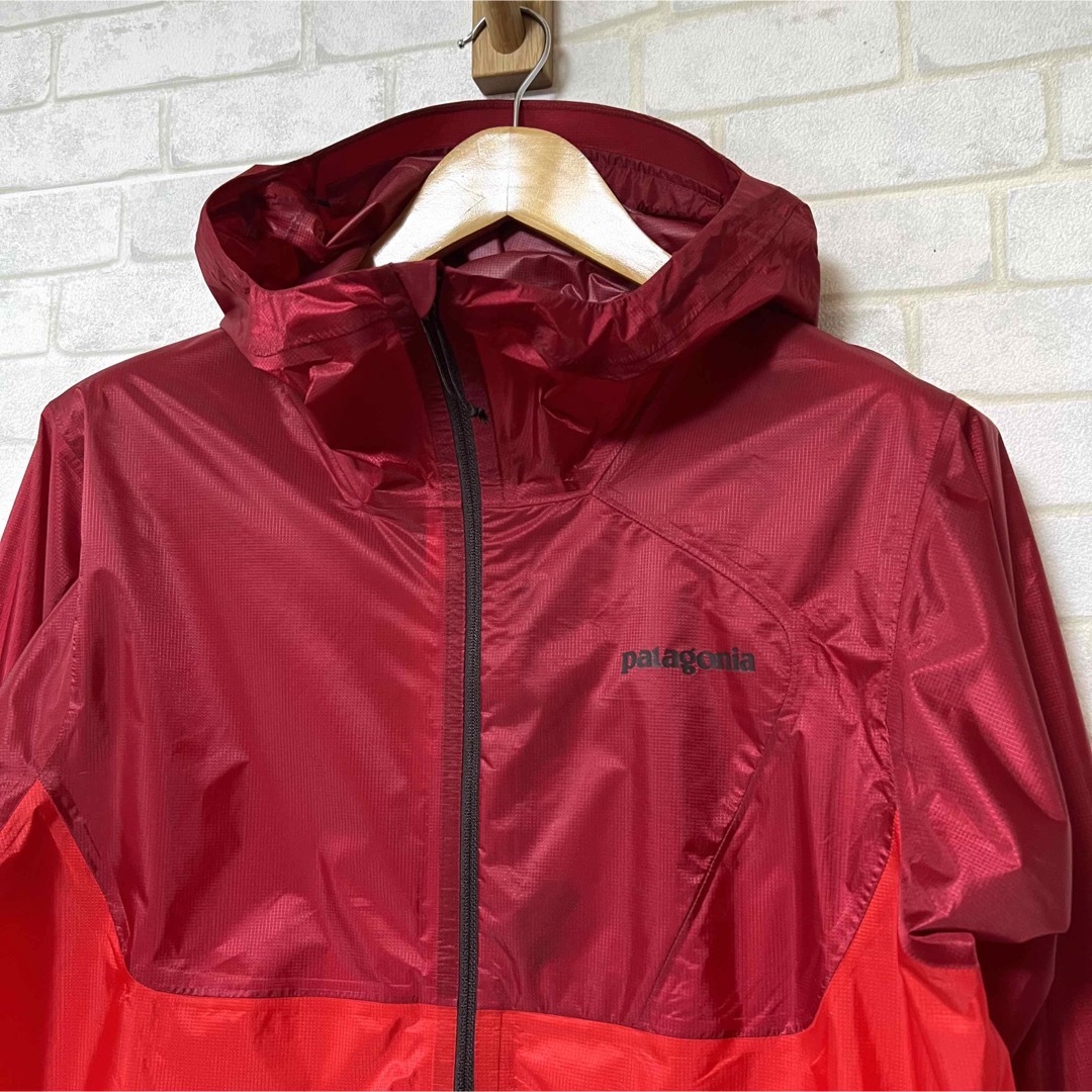 【大人気】PATAGONIA ALPINE HOUDINI JACKET 赤 S