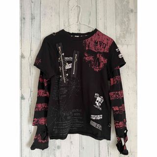 マッド(MAD（M∀D）)のMAD PUNKS マッドパンクス MADGIRL マッドガール ロングTシャツ(Tシャツ/カットソー(七分/長袖))