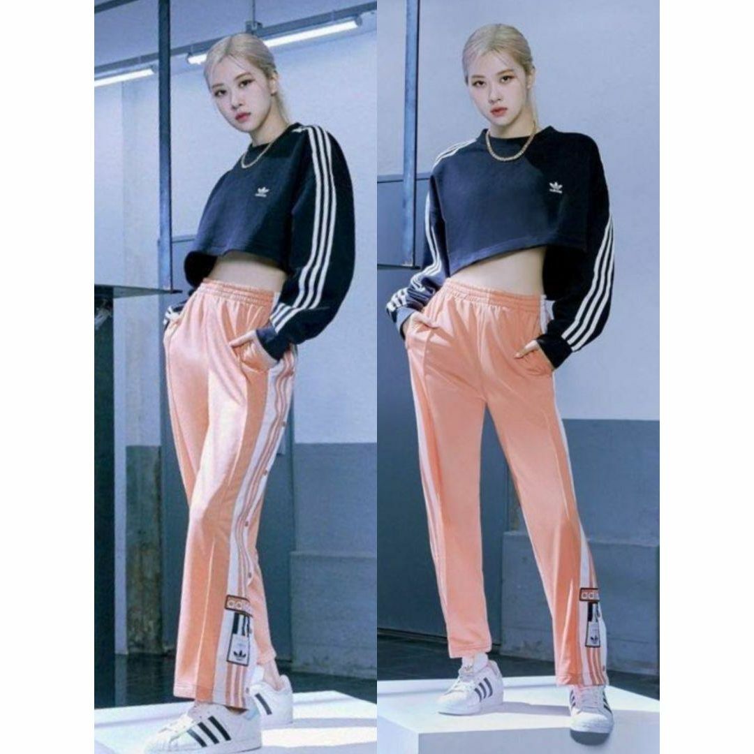 adidas オリジナルス トラックパンツ ジャージ BLACKPINK ジェニ