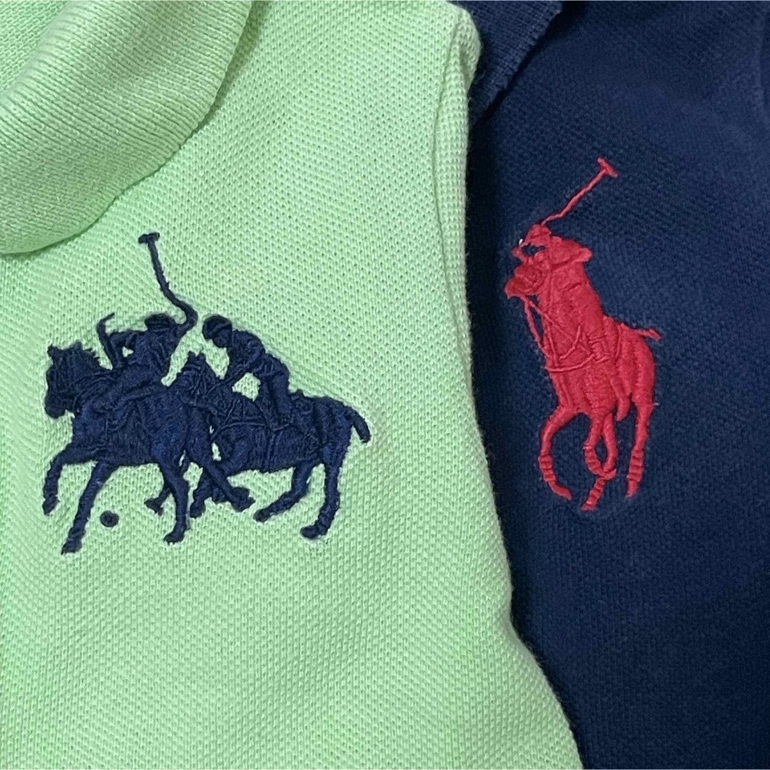 POLO RALPH LAUREN(ポロラルフローレン)のポロラルフローレン ポロシャツ 12M(80cm) 2点セット キッズ/ベビー/マタニティのベビー服(~85cm)(Ｔシャツ)の商品写真