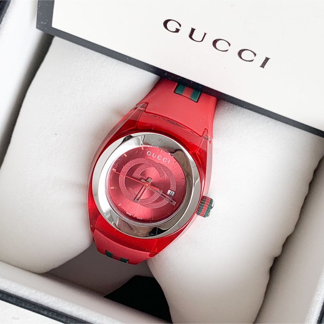 Gucci - 【稼働品】良品◇GUCCI シンク メンズウォッチの通販 by