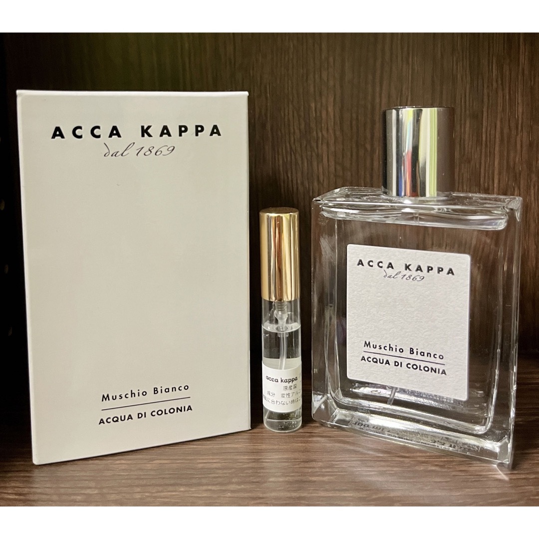 【男女共用香水】ACCA KAPPA ホワイトモス　オーデコロン 3.0ml コスメ/美容の香水(香水(女性用))の商品写真