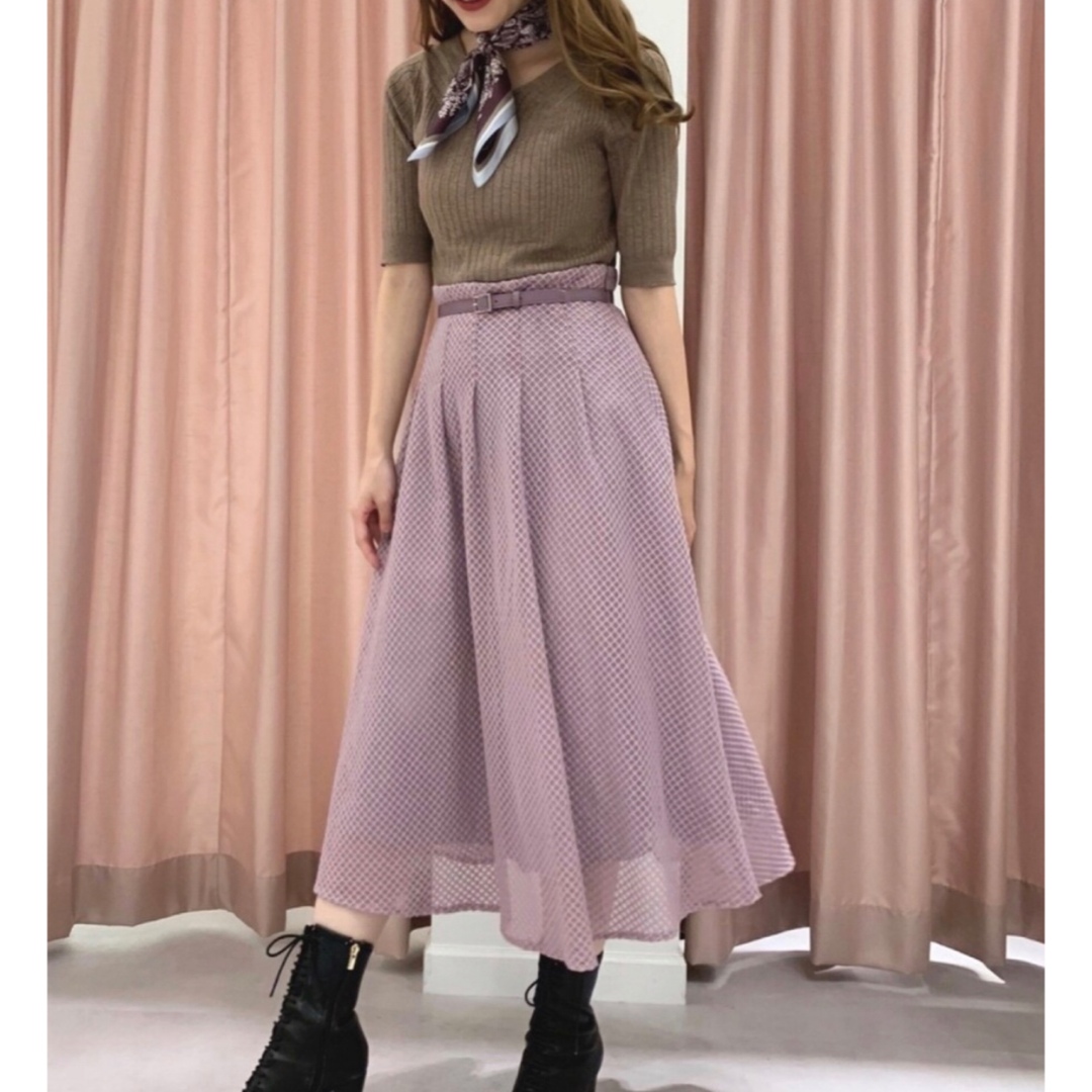 【新品タグ付き】アーロン刺繍スカート 2