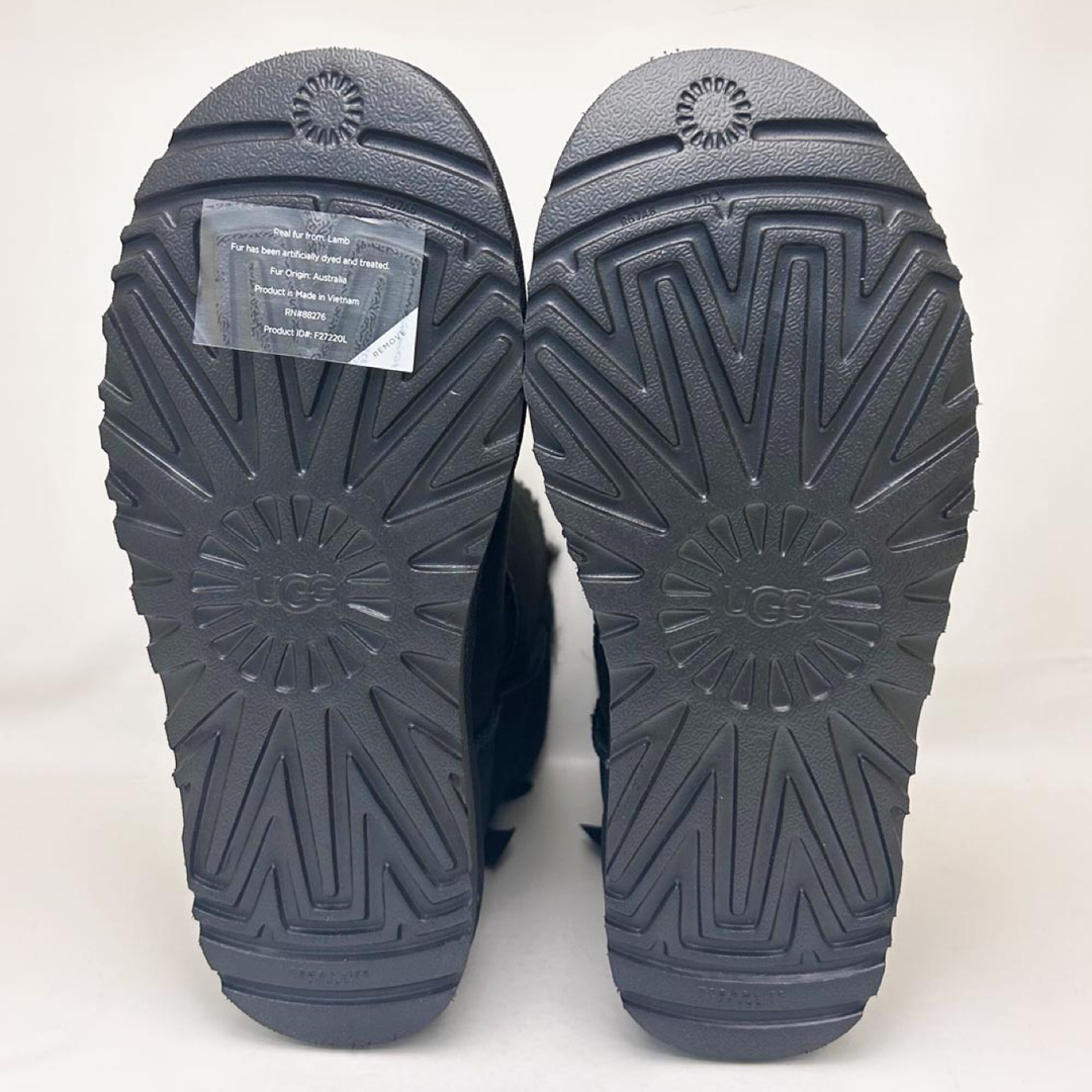 UGG(アグ)の新品 UGG ブーツ MINI BAILEY BOW Ⅱ ブラック 22.0cm レディースの靴/シューズ(ブーツ)の商品写真