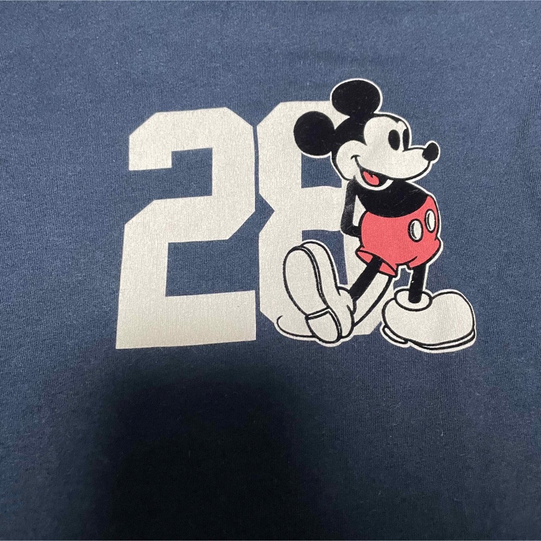 ミッキーマウス(ミッキーマウス)のユニクロ　ミッキー マウス　Tシャツ　半袖　セット　Ｍ　L スポーツ　 レディースのトップス(Tシャツ(半袖/袖なし))の商品写真