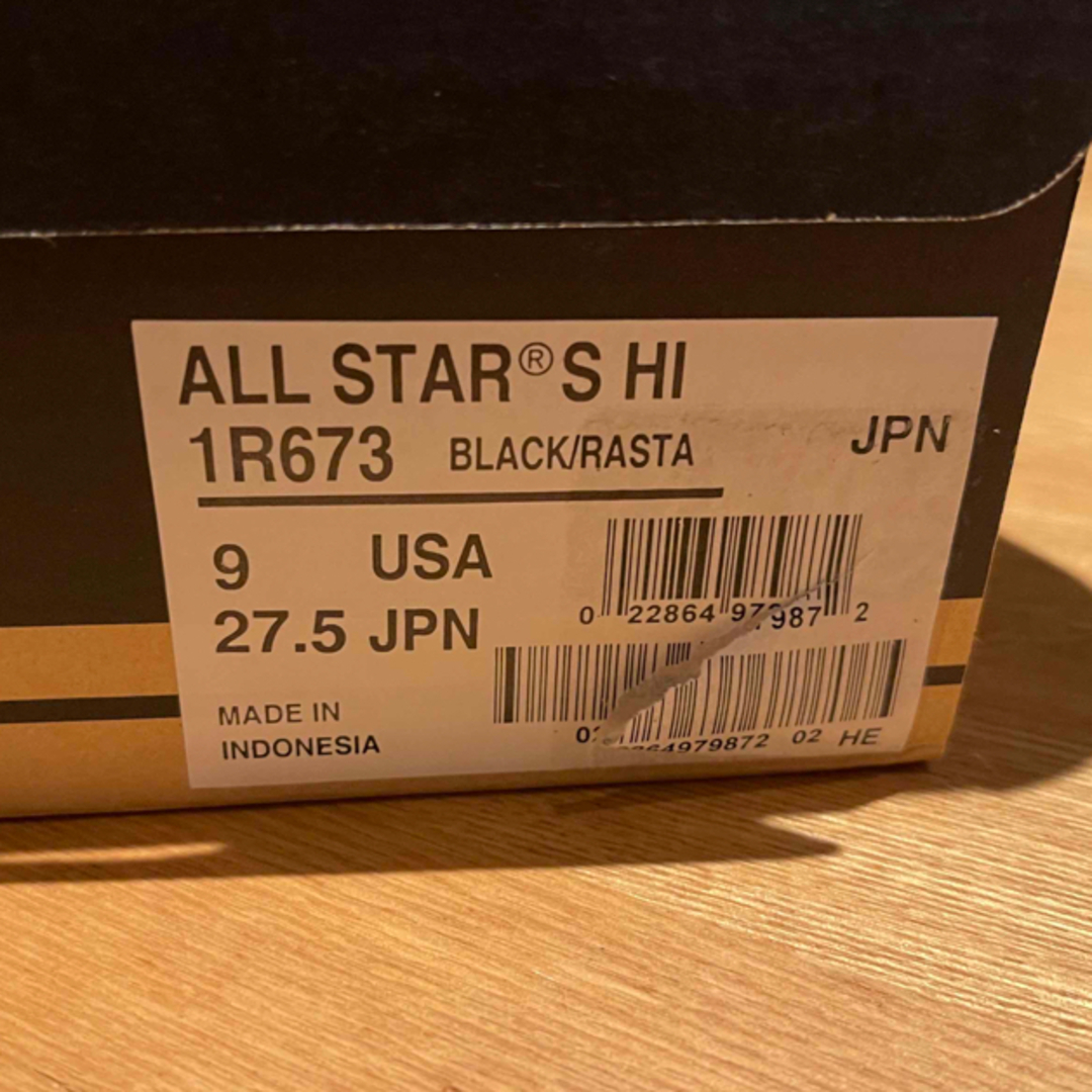 CONVERSE ALL STER  S HI  27.5JPN  9 USA 2