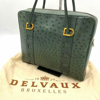 【王室御用達】デルヴォー　DELVAUX オーストリッチ　トートバッグ　エキゾ