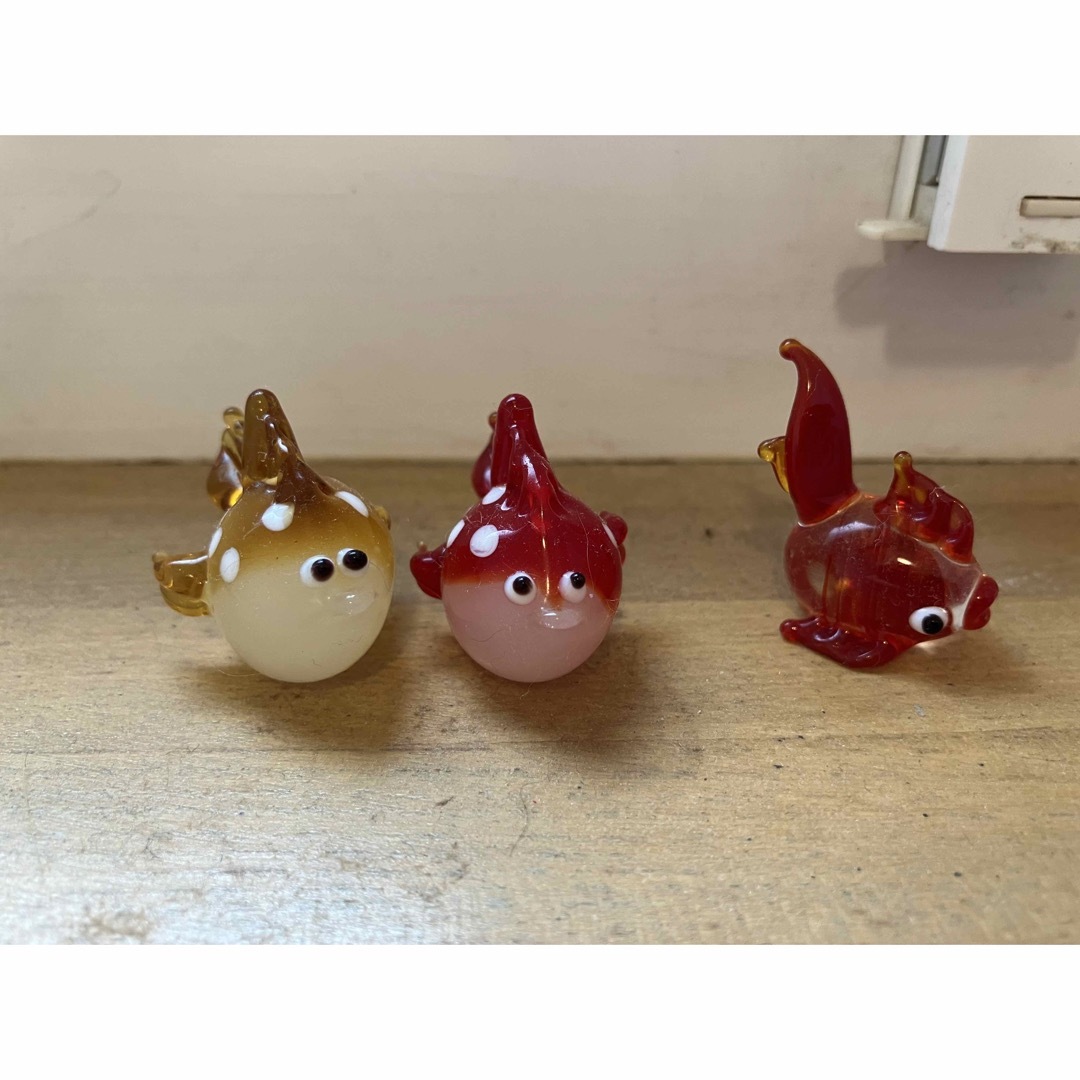硝子 ガラス細工 動物 置物 昭和レトロ 魚 北一硝子の通販 by 硝子 ガラス細工 動物 置物 昭和レトロ 魚 北一硝子の通販 by